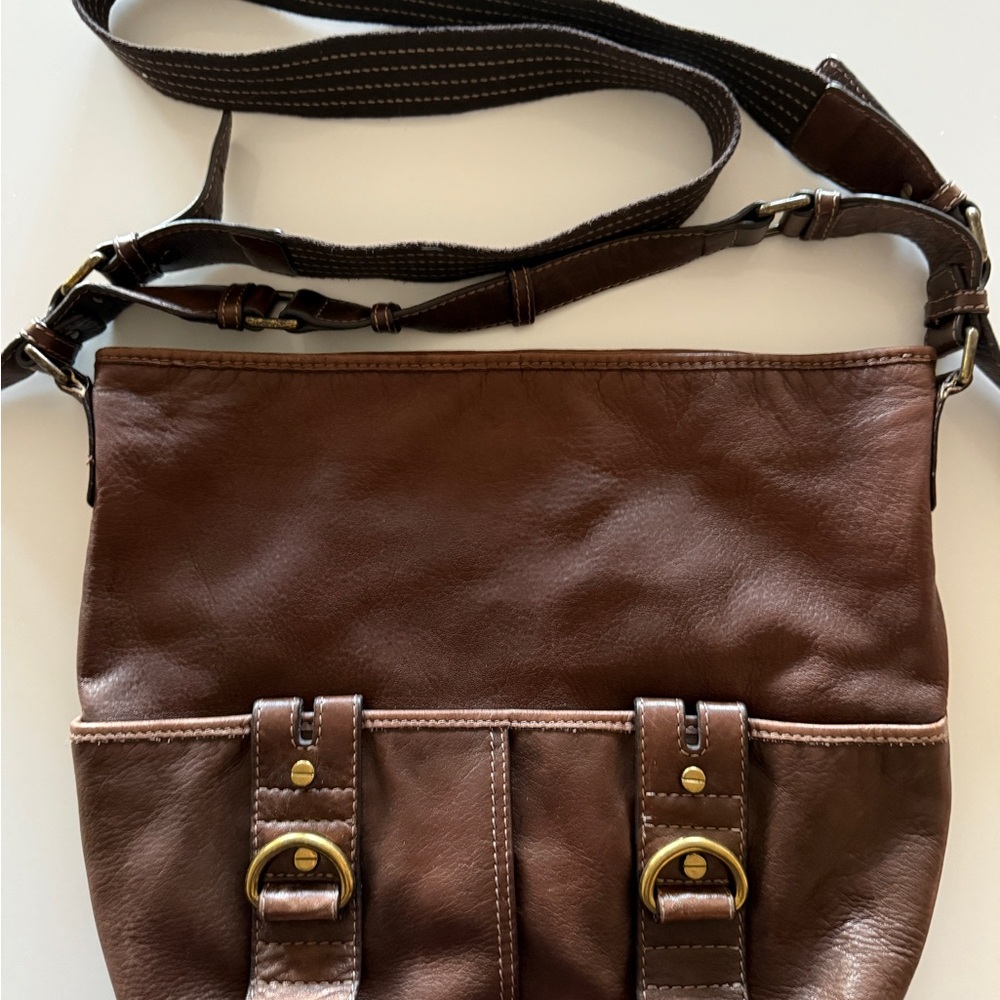 Tommy Hilfiger Brown Crossbody Bag